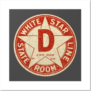 White Star Line - Badge Posters and Art